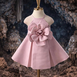 Vestido de Princesa con Bordado de Flores para Niñas, con Lentejuelas y Gasa, para Uso Diario y Fiestas - Product Image 1
