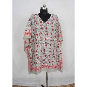 ชุดคาฟตันผ้าฝ้ายแท้ 100% สำหรับผู้หญิง เสื้อคลุมคาฟตันผ้าฝ้ายทำมือ สไตล์โบโฮ ชุดคาฟตันฟรีไซส์ ชุดเดรสคาฟตัน ผ้าฝ้ายเป็นมิตรกับสิ่งแวดล้อม ของขวัญสำหรับเธอ - Product Image 2