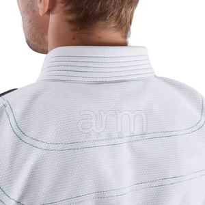 Uniforme de Karate Premium para Hombre, Tela Suave y Transpirable, Conjunto de Top y Pantalones, Gi de Karate Duradero y Ligero para Hombre - Product Image 6
