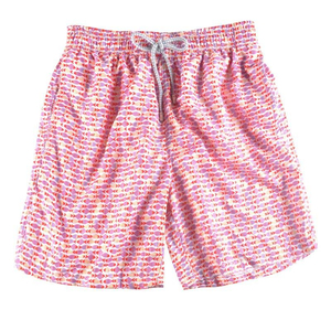 2026 Wholesale New Style Customized Full Sublimation Flower Printing Polyester 5 Inch Inseam Mesh Beach Wear <b>Shorts</b> For <b>Man</b> - Product Image 2