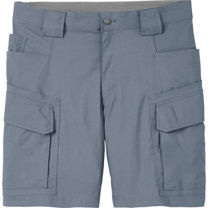 Shorts cargo mi-longs pour hommes avec logo personnalisé, poches, couleur unie, pour fitness, course à pied, gym, taille élastique, teinture unie, respirant - Product Image 1