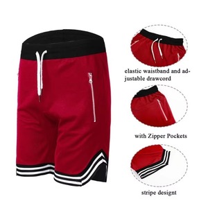 <b>Men</b> Solid Color Polyester Drawstring Shorts Regular Fit Woven Breathable Contrast Binding Swim <b>Trunk</b> White Black - Product Image 5