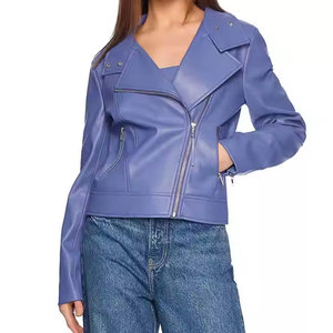 2026 New Fashion OEM Service Low MOQ Women <b>Leather</b> Jacket <b>Top</b> Selling New Design Winter Jackets In Reasonable Price - Product Image 1