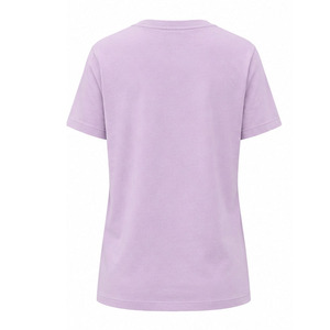 Camiseta de Verano para Mujer con Estampado Gráfico, Botones, Cuello Redondo, Manga Corta, Algodón Suave, Estilo Casual, Personalizable, Marca Privada, Pedido al por Mayor - Product Image 2
