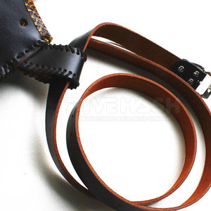 Arquero de cuero duradero de primera calidad hecho a mano con cinturón ajustable y soporte ligero para la espalda, equipo deportivo para exteriores - Product Image 3