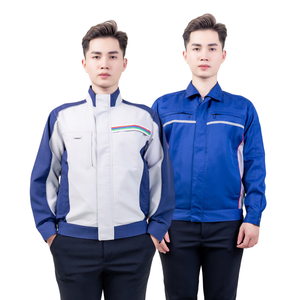 แจ็กเก็ตก่อสร้างสั้นของผู้ชายปรับแต่งได้ตามต้องการ FMF SAO Mai ตัวอย่างฟรีเครื่องแบบวิศวกรรมระบายอากาศโดยรวมขนาดพิเศษ - Product Image 1