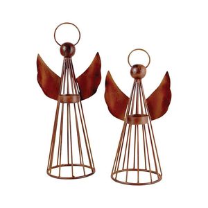 Fresh Arrival Iron Metal Unique Shape <b>Tree</b> <b>Topper</b> Handmade Christmas Ornament Decoration Angel Shape Design Christmas Fairy - Product Image 1