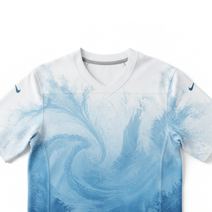 เสื้อฟุตบอลอเมริกันแบบกำหนดเองได้ พิมพ์ลายแบบ Sublimation ชุดฟุตบอลคุณภาพระดับมืออาชีพ เนื้อผ้าระบายอากาศได้ดี - Product Image 3