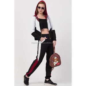 Venta Caliente al por Mayor, Chándal de Forro Polar para Mujer Madura de Invierno, Ecológico, 100% Algodón, Talla Grande, con Estampado Dorado - Product Image 3