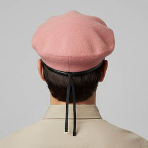 หมวกเบเรต์ขนสัตว์แบบสั่งทำพิเศษสำหรับกิจกรรมกลางแจ้ง - หมวกคุณภาพสูงลายทาง ระบายอากาศได้ดี เหมาะสำหรับทุกฤดูกาล สำหรับทั้งชายและหญิง - Product Image 2