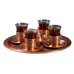 Pure Copper Vintage Coffee <b>Set</b> With Polish Finished For Restaurant Home And Hotel Kitchenware Metal <b>Tea</b> <b>Set</b> - Product Image 4
