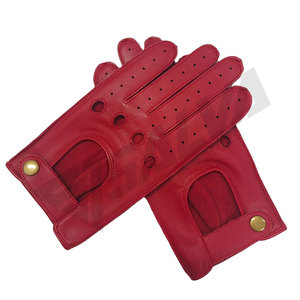 Top Selling High Quality New Style Driver <b>Gloves</b> Solid Color Leather with Hand Grips for Winter Driving for out door & driving - Product Image 3