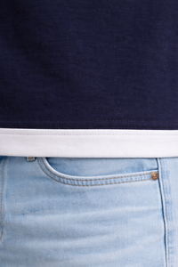 Camiseta Deportiva RAPID para Hombre con Cuello, Tela de Seda/Algodón, Diseño con Bolsillo, Secado Rápido, Manga Corta, Personalizable - Product Image 4