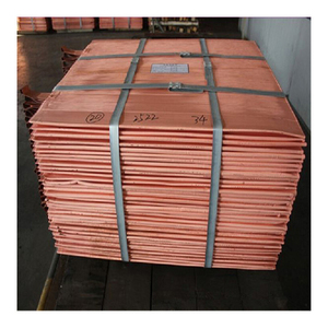 Plaques de cathodes en cuivre pur à vendre en gros pour les usines de traitement du cuivre et le commerce international - Product Image 1