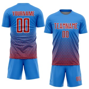Uniformes de Fútbol para Adultos al por Mayor, Conjuntos Completos Transpirables, Tallas Grandes, Manga Corta, Personalizables para Equipos Deportivos - Product Image 1