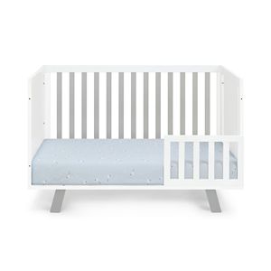 Lit d'île convertible 3-en-1 Livia blanc/gris pour enfants - Product Image 6