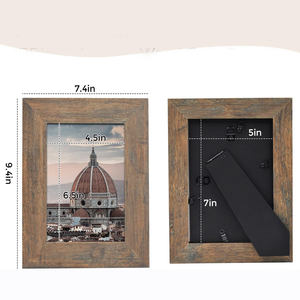 Classic Vintage Style Wooden Photo <b>Frame</b> Solid Mango Wooden Handmade Rustic Modern Tabletop Home Office Decoration Photo <b>Frame</b> - Product Image 2