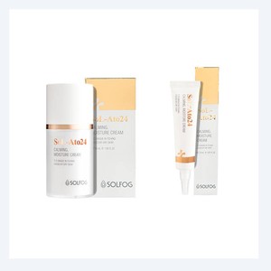 ครีมบำรุงผิวหน้าเกาหลี K-Beauty solato24CalmingMoistureCream 20 มล. ผลิตในเกาหลี โลชั่นสมุนไพรบำรุงผิวหน้า มอยเจอร์ไรเซอร์ - Product Image 4