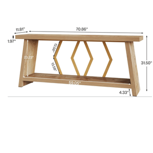 Consolle Lunga di Lusso Moderna con Piano in Acciaio Inossidabile e Pietra Naturale per Soggiorno o Ingresso Hotel - Design Contemporaneo - Product Image 2