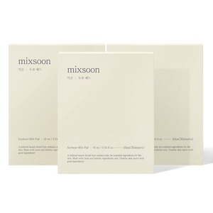 Almohadillas de Leche de Soya Mixun de Alta Calidad, 3 Cajas con un Total de 30 Unidades, Hechas en Corea, Limpiador Facial - Product Image 1