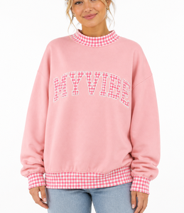 Sudadera de cuello redondo extragrande OEM 2026 de nueva llegada para mujer, talla grande, hombros caídos, manga larga, top de algodón tejido informal para otoño - Product Image 6