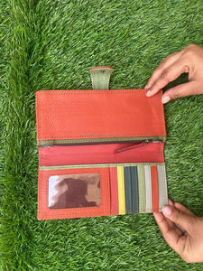 ใหม่ร้อนขายรีไซเคิลสัตว์พิมพ์หนังผู้หญิงคลัทช์สไตล์สีTubby Multiuseกระเป๋าถือATMผู้ถือบัตรกระเป๋าสตางค์ - Product Image 4