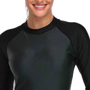 Short Sleeve High Quality Breathable <b>Rash</b> <b>Guard</b> for <b>Women</b>-UV Protection Quick-Dry Anti-Chafing 100% Polyester-for Sports & Fitne - Product Image 2