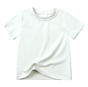 Wholesale Fashion Kids Custom Printing Bulk <b>Plain</b> Children T Shirt Kids Custom Logo Street wear Cotton Jerseys Kids T-Shirts - Product Image 2