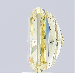 Diamante Cultivado en Laboratorio con Certificación IGI, Corte Radiante de 7.10 CT, Color Amarillo Intenso Fantasía, Claridad SI1, CVD LG 586340182, Joyería ROYAL GEMS - Product Image 2