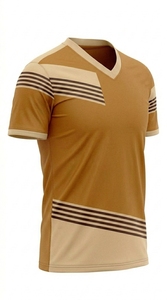 T-shirt personnalisé imprimé pour hommes, femmes, unisexe, en polyester respirant et léger - Product Image 4