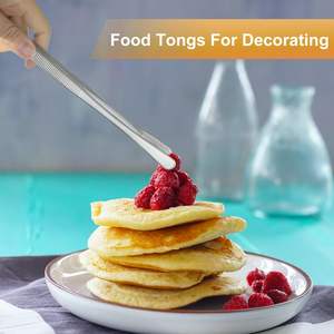 3 pinces à épiler dentelées de précision durables en acier inoxydable, pinces de cuisine pour manucure, marque UBI, logo personnalisé - Product Image 4