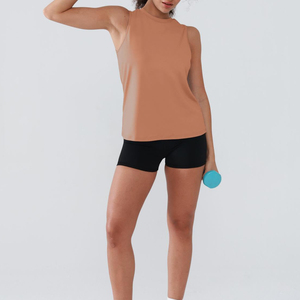 Camisetas Deportivas de Yoga para Mujer, de Alta Calidad, Elásticas, sin Mangas, Ajustadas, Compresivas, para Gimnasio - Product Image 3