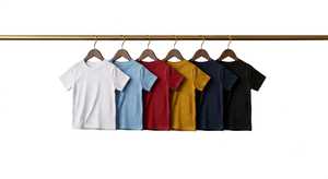 เสื้อยืดเด็กพรีเมียม ซิลิโคนวอชคอตตอน เนื้อผ้านุ่มสบาย ระบายอากาศได้ดี มีสไตล์ ใส่สบายๆ ในชีวิตประจำวัน - Product Image 2
