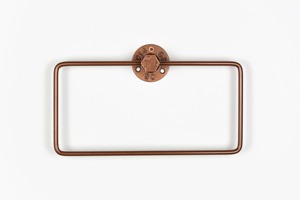 Porte-serviettes mural en métal de forme carrée pour salle de bain, cuisine, zone de lavabo, organisateur hygiénique et peu encombrant - Product Image 2
