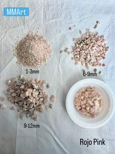 Gravier et pierre concassée en terrazzo de marbre rose naturel, agrégat de 6 à 9 mm, écologique, pour usage en jardin - Product Image 5