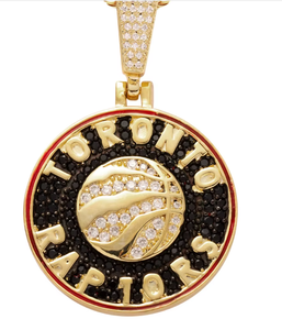 Colgante de Baloncesto Chapado en Oro con Microincrustaciones de Moissanita, Amuleto de Equipo, Plata 925, Joyería Hiphop Unisex para Fiesta de Aniversario - Product Image 4