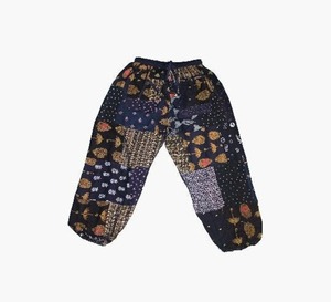 Pantalon sarouel en rayonne unisexe toutes saisons Taille élastique Patchwork Baggy Design Hommes Femmes Yoga Festivals d'été Mode pour tous - Product Image 6