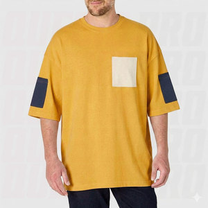 เสื้อยืดโอเวอร์ไซส์ผู้ชาย ผ้าฝ้าย 100% เป็นมิตรกับสิ่งแวดล้อม ระบายอากาศได้ดี สวมใส่สบาย ผ้าเนื้อบางเบา ทรงหลวม ใส่สบายในฤดูร้อน - Product Image 1