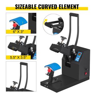 Pressa a Caldo per Cappellini 5.5x3.5 Pollici, Macchina Tagliatrice di Vinile Elettrica 110V Semi-Automatica da 53 Pollici per T-Shirt e Piatti con Supporto da Pavimento - Product Image 5