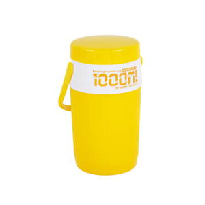 Carafe à eau classique en plastique de 1 L, étanche, durable et écologique, avec bec verseur et couvercle, distributeur de boissons portable pour le camping - Product Image 2
