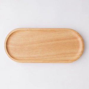 Plateau de service ovale en caoutchouc peint à la main, design classique et minimaliste, durable, compatible lave-vaisselle, vaisselle et assiettes en stock - Product Image 6