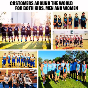 Maillot de basket-ball personnalisé de haute qualité pour hommes Nouveau design Chemise de sport imprimée avec broderie Maillot de l'équipe en maille respirante - Product Image 3