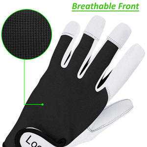 Gants de golf en cuir Cabretta respirants, durables et de haute qualité pour hommes et femmes, nouveau design antidérapant avec logo personnalisé - Product Image 3