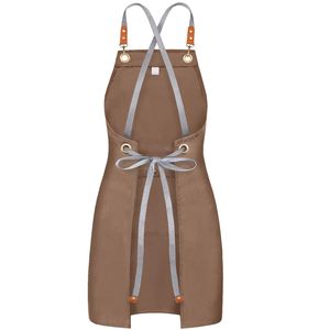 Wholesale Custom Logo Restaurant <b>Kitchen</b> <b>Apron</b> For Chef Professional Manufacture Chef <b>Aprons</b> Customized Design <b>Apron</b> In Low MOQ - Product Image 3