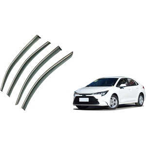 Deflector de Viento Cromado para Toyota Corolla 2019, Protector de Lluvia, Visera para Ventana de Coche - Product Image 1
