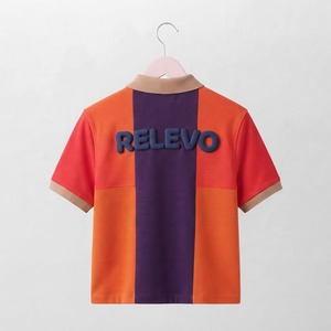 Polo pour homme Relevo, manches courtes, logo, coupe classique, décontracté - Product Image 3