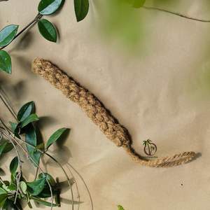 Jouet à mâcher en fibre de coco naturelle CocoEco pour chiens et chats, corde et balle écologiques, jouet pour animaux de compagnie durable et sûr, emballage en carton - Product Image 2