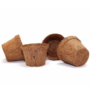 Pot de culture en fibre de coco pour l'agriculture et le jardinage, compostable, pots de pépinière en fibre de coco, prix avantageux - Product Image 6