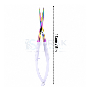 Stainless Steel Straight Sharp Swallowtail <b>Cuticle</b> <b>Scissors</b> Manicure Nail Clippers for Double Eyelid & Canthoplasty Beauty Tool - Product Image 4