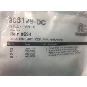 ชุดอุปกรณ์ AMAT 0240-38376, IQDP, PWR, ฮาร์ดแวร์ - อุปกรณ์และอะไหล่เซมิคอนดักเตอร์ระดับโลกที่เชื่อถือได้ - Product Image 1
